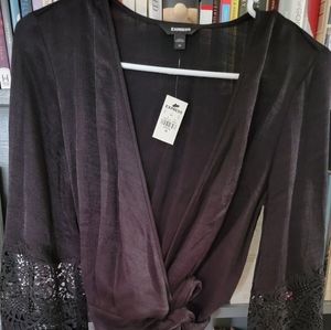 NWT Express Wrap Blouse